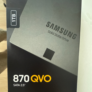 삼성 SSD QVO 870 1TB 미개봉 2개