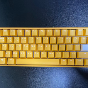 [키보드] Ducky ONE3 SF Yellow 은축