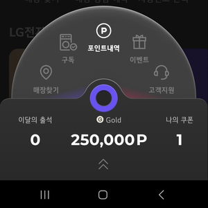 LG전자 멤버스 포인트 25만->21만 (16퍼할인)