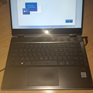 hp x360 14인치 2in1 노트북 하자품