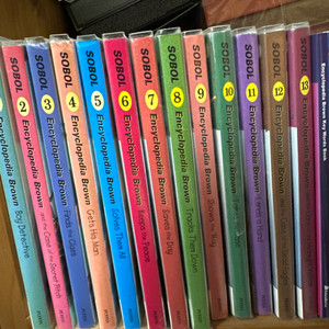 encyclopedia brown 13권 워드북 포함