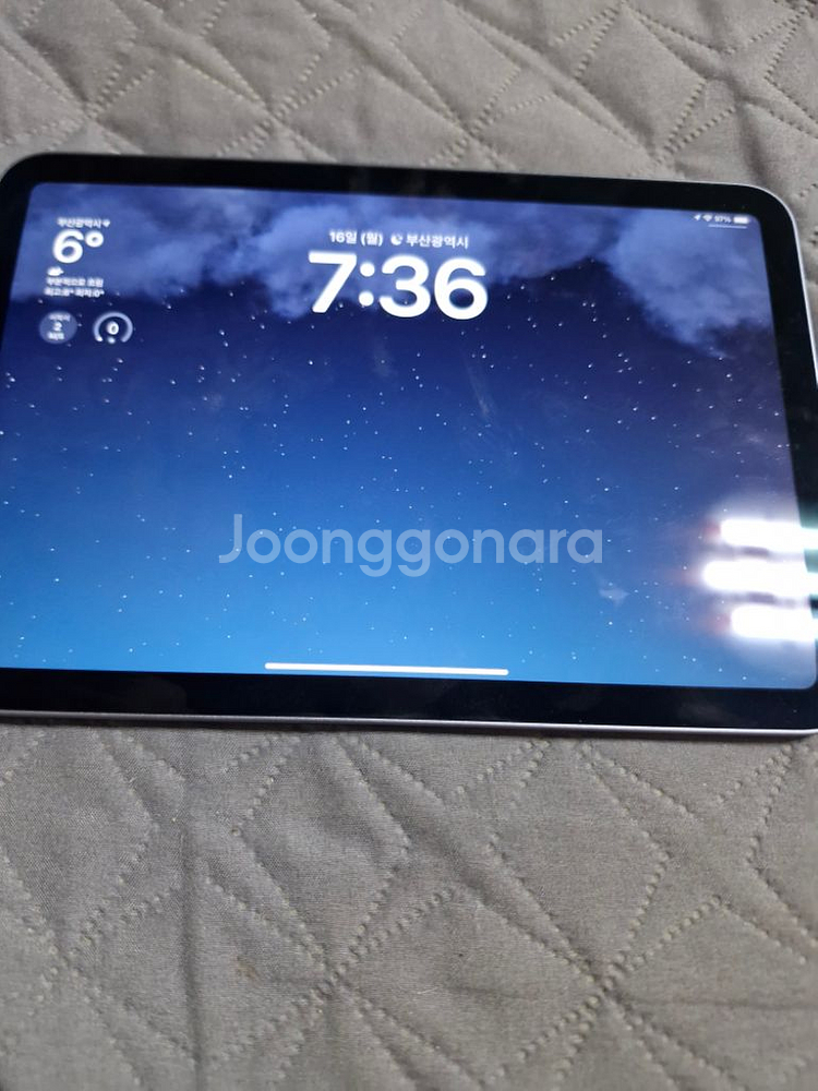 아이패드 미니6 wifi 64기가+짭플펜슬 sss급--3