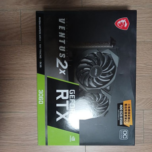 msi RTX3060 12G OC 2X