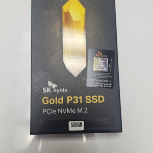 sk ssd p31 gold 500gb 미개봉