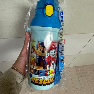 퍼피구조대 물통 새상품 480ml