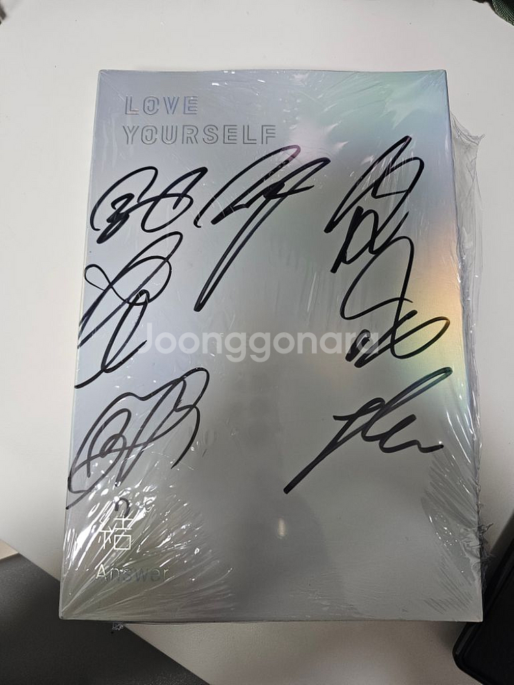 BTS Love yourself 사인CD | 중고나라 카페에서 운영하는 공식 사이트