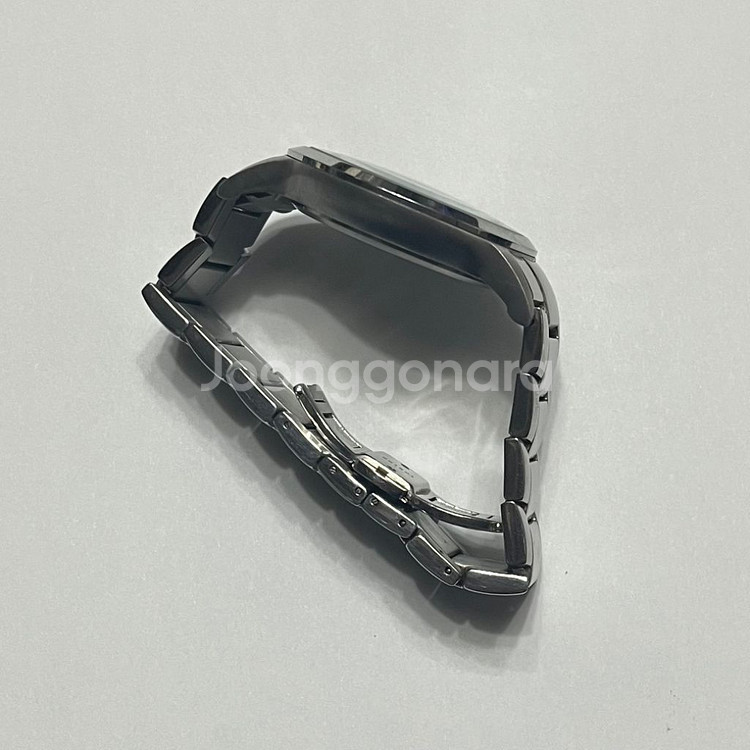 엠포리오 아르마니 남성시계 크로노 블루 43mm 메탈--1