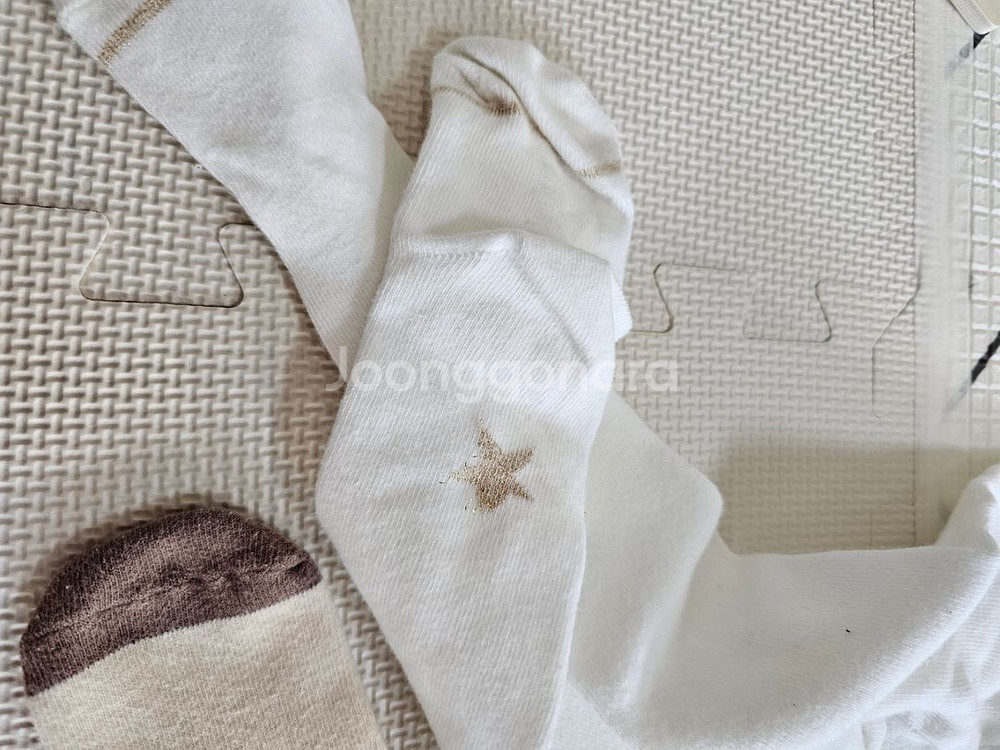 아기 겨울 타이즈 3장 일괄 12~18개월 밍크뮤--2