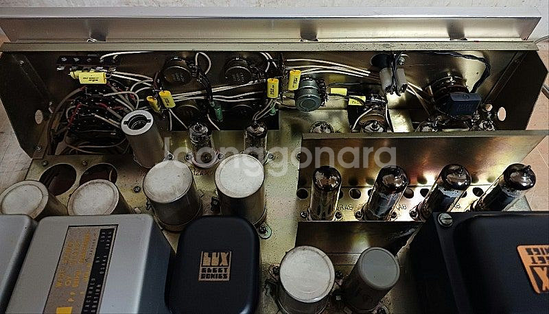 럭스만 sq-38Ds 진공관 인티앰프--5
