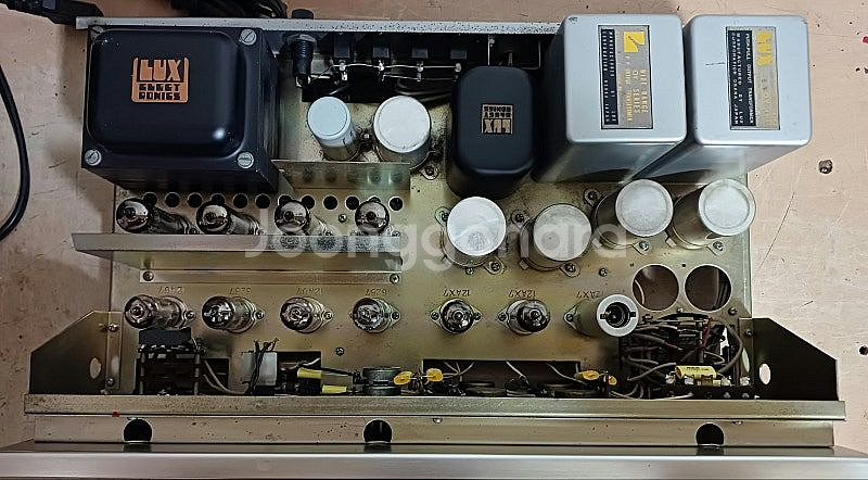 럭스만 sq-38Ds 진공관 인티앰프--6