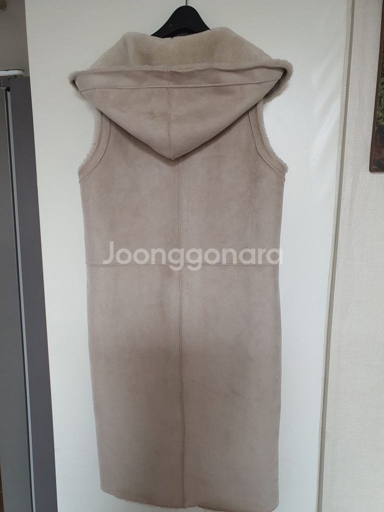 레노마 양면 롱후드베스트/프리--3
