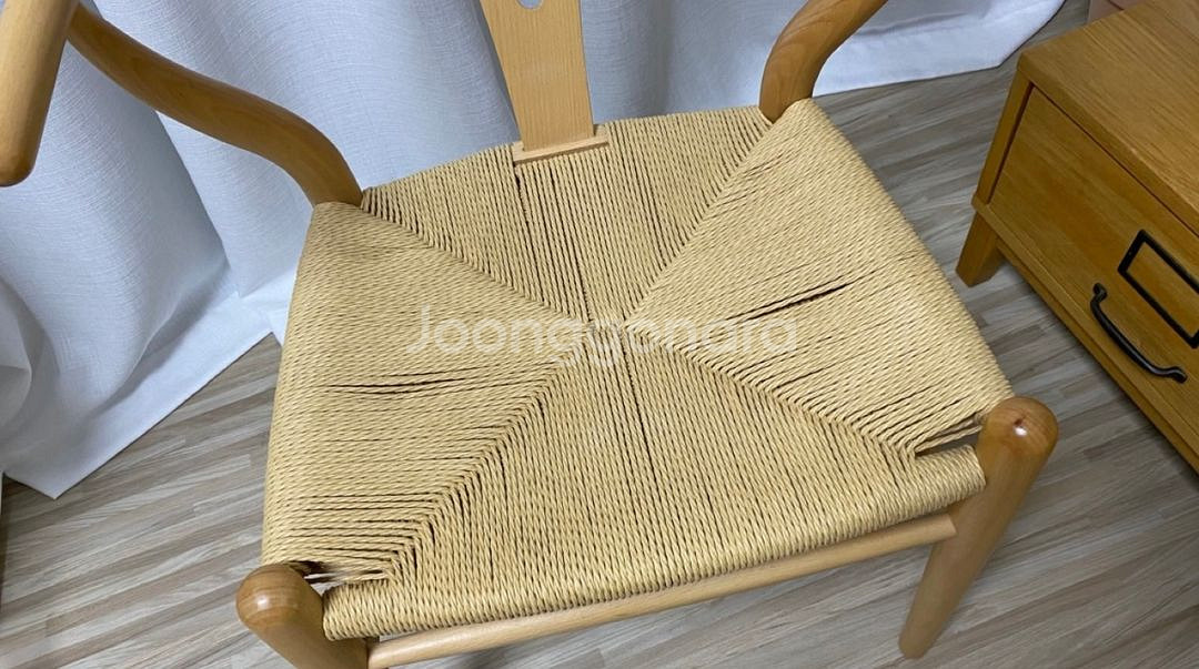라탄의자 새상품급--1