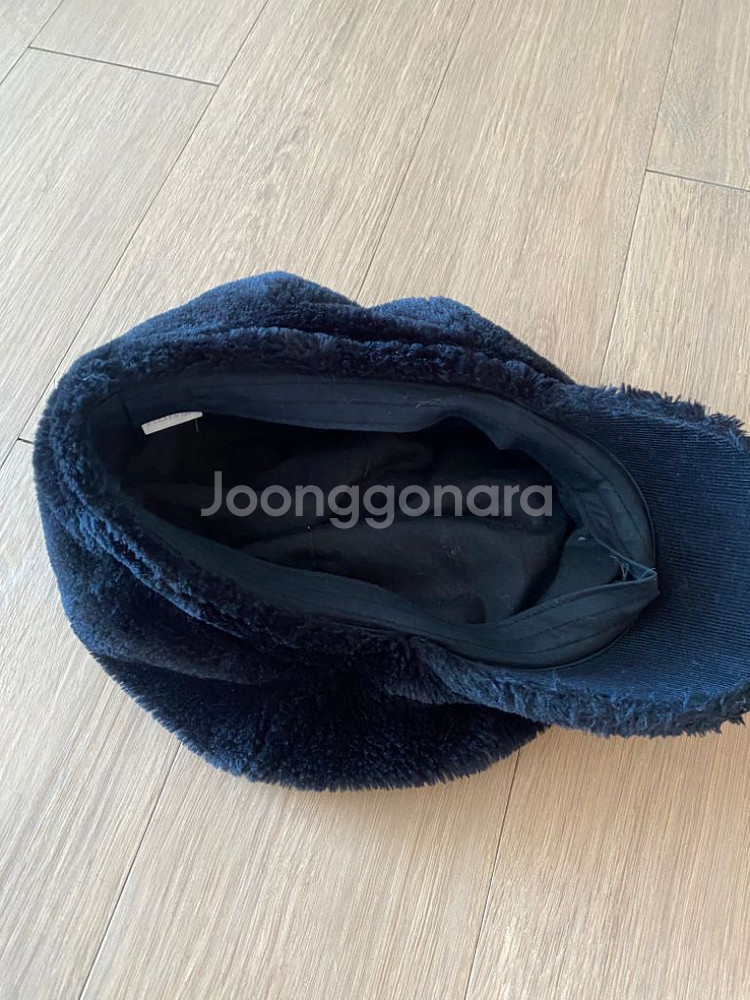 얼굴작아보이는 큰 털 모자--1
