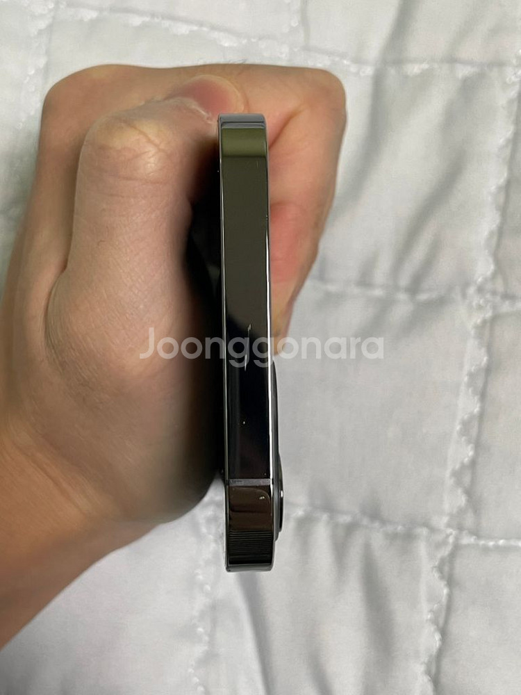 (개인)아이폰12프로 256기가 그래파이트 풀박스--4