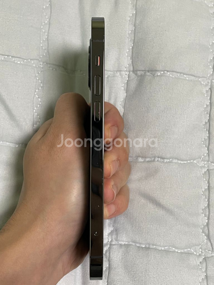 (개인)아이폰12프로 256기가 그래파이트 풀박스--5