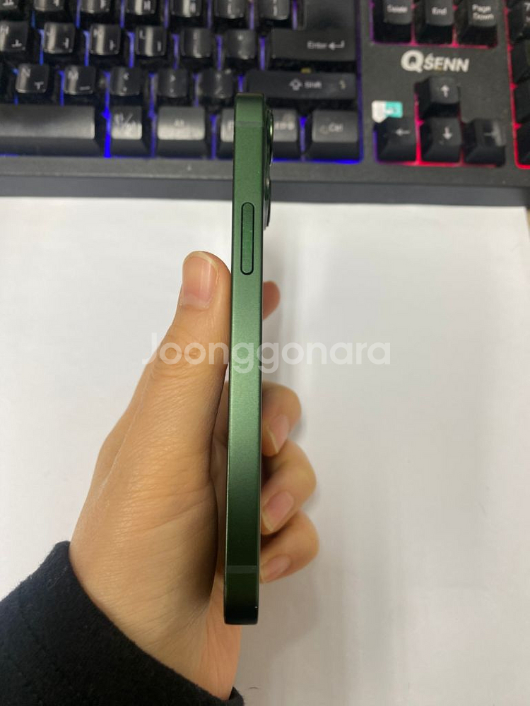 아이폰13미니 그린 AA급 128GB 배터리100%--5
