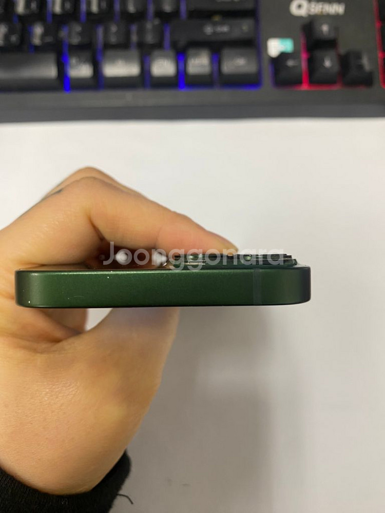 아이폰13미니 그린 AA급 128GB 배터리100%--3