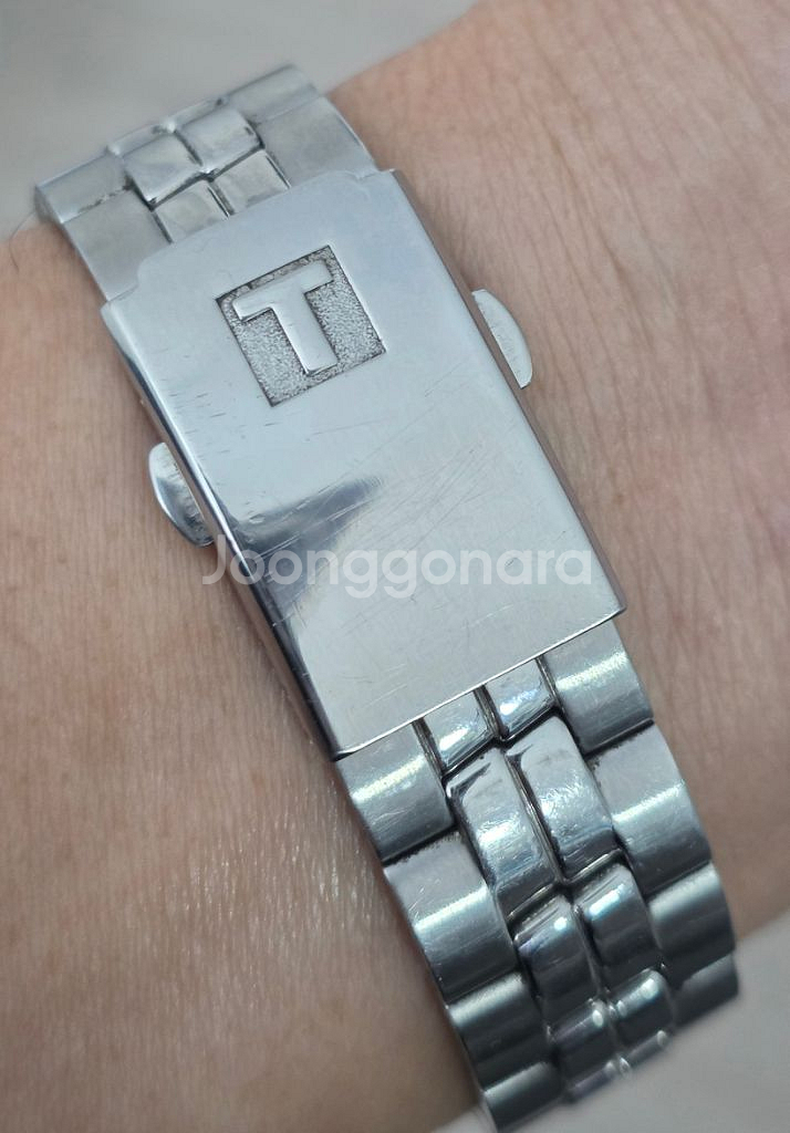 티쏘 (TISSOT) PR50 크로노그래프 메탈 시계--5