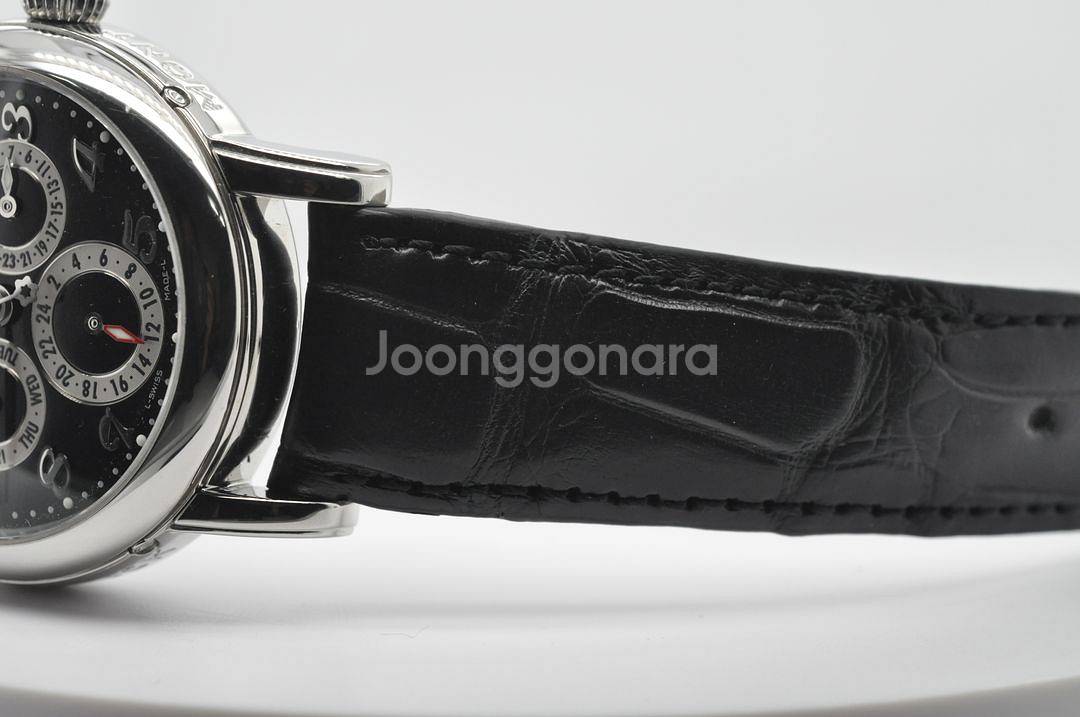 몽블랑 마이스터스튁 7018 듀얼타임 명품 남성손목시계--3