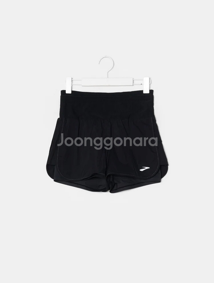BROOKS 여성 2.5 파워넷 밴드 반바지 쇼츠--4