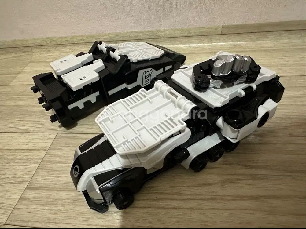 파워레인저 엔진포스 캐리건킹 블랙버전 풀박--3