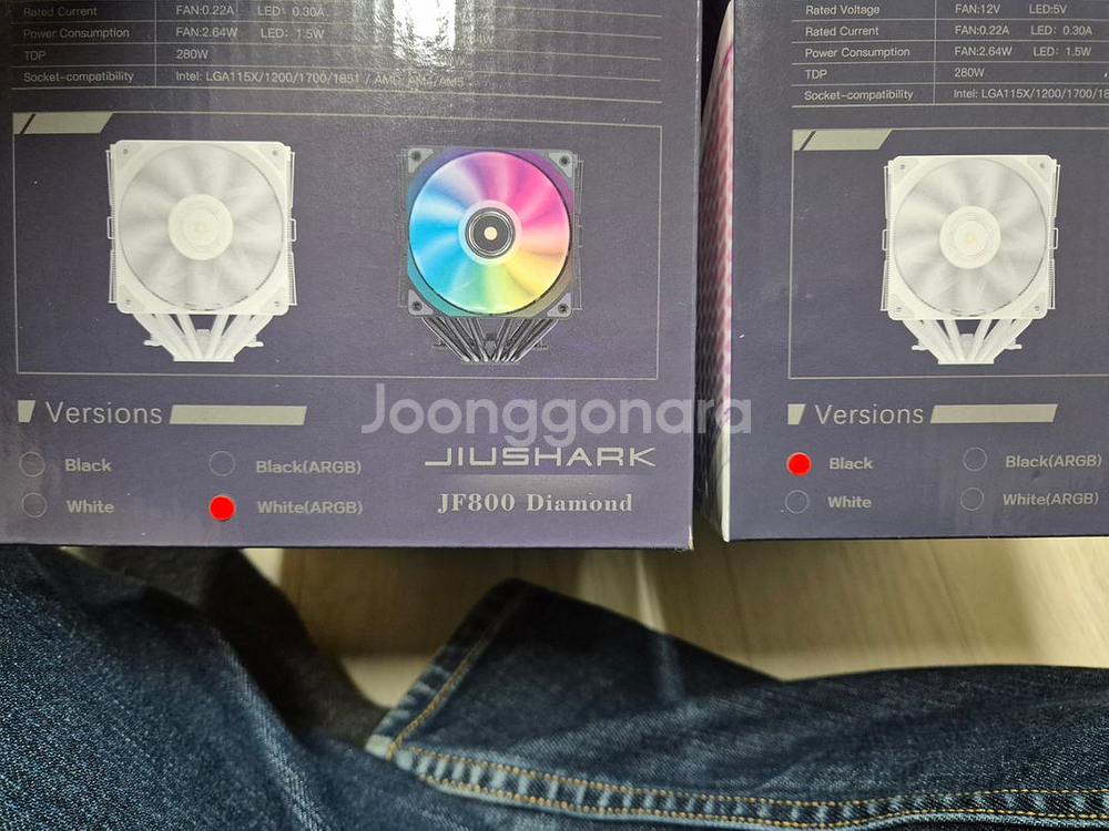 JIUSHARK JF800 Diamond 공랭쿨러--1