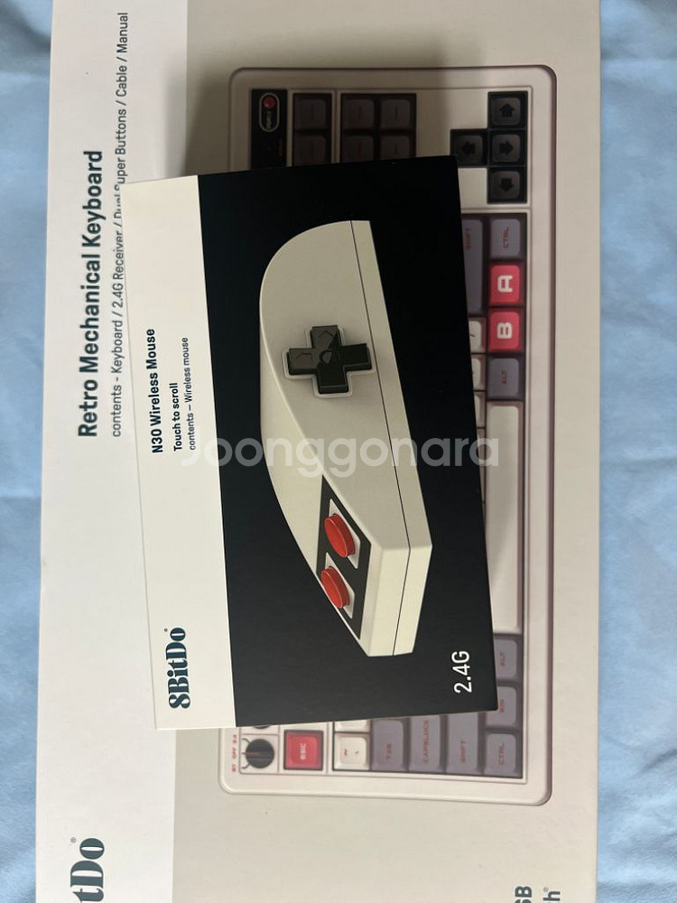 8BitDo 레트로 기계식 키보드 + 부저 + 마우스--1