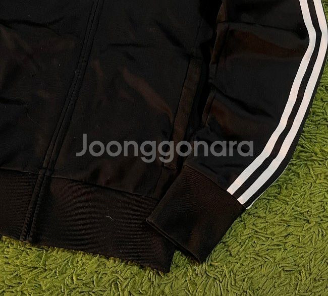 아디다스 검정 블랙 트랙탑 져지집업 90/S--2