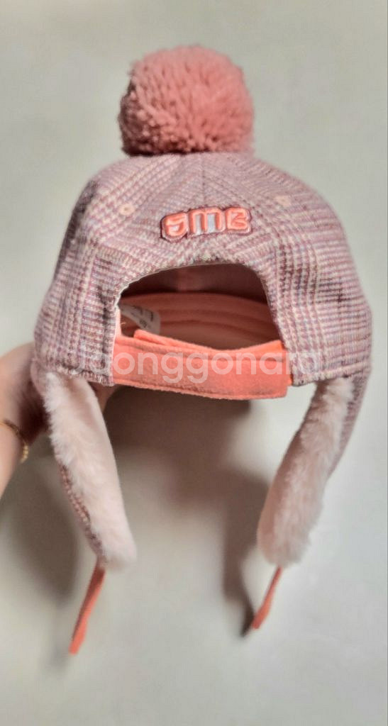 햇츠온 키즈 귀달이 털모자--2