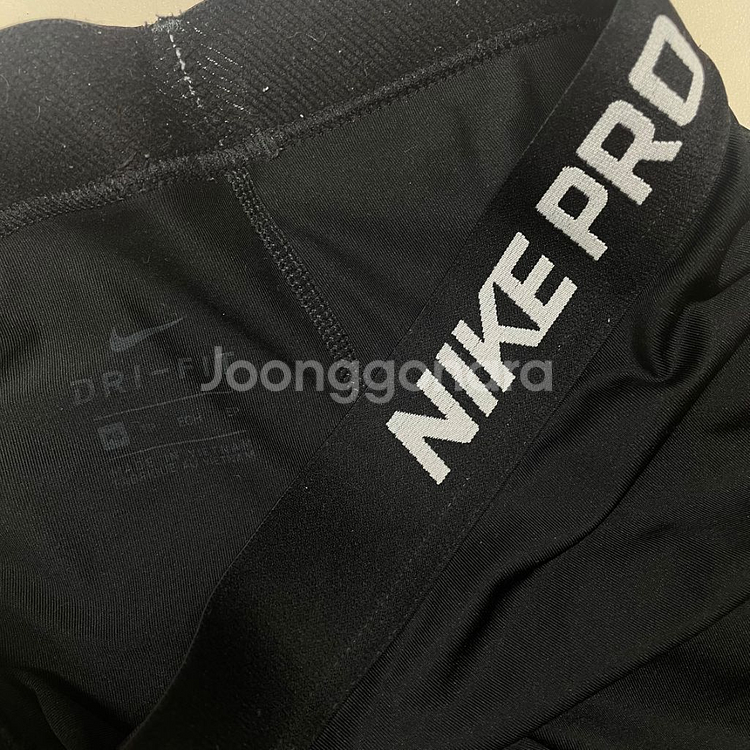 나이키프로 여성 숏레깅스 3부 바이커팬츠--2