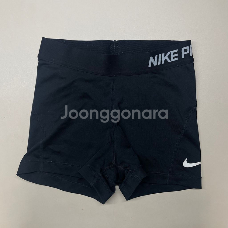나이키프로 여성 숏레깅스 3부 바이커팬츠--1