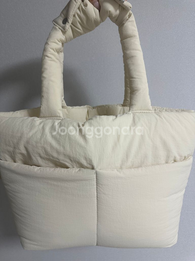 어페르티 wide bag 아이보리 s사이즈 (새상품/강--1