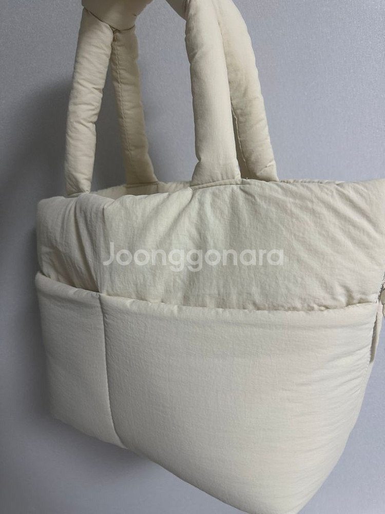 어페르티 wide bag 아이보리 s사이즈 (새상품/강--2