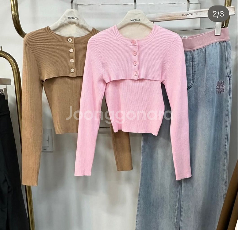 알왕 수입 볼레로 나시 가디건 섹시 큐티 청순 세트 탑--2