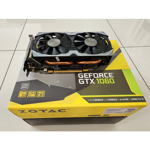 고장난 조텍 GTX1060 6GB AMP 팝니다.