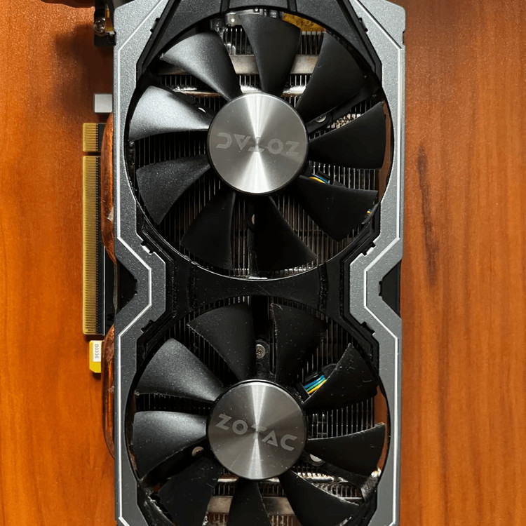 고장난 조텍 GTX1060 6GB AMP 팝니다. 이미지