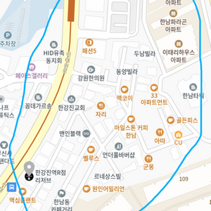 한남동 월정기 주차권 삽니다