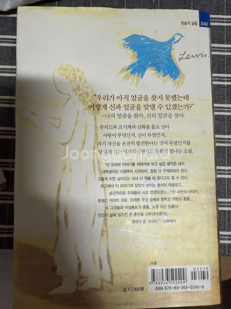(기독교, 새책) 우리가 얼굴을 찾을 때까지 c.s.루--1