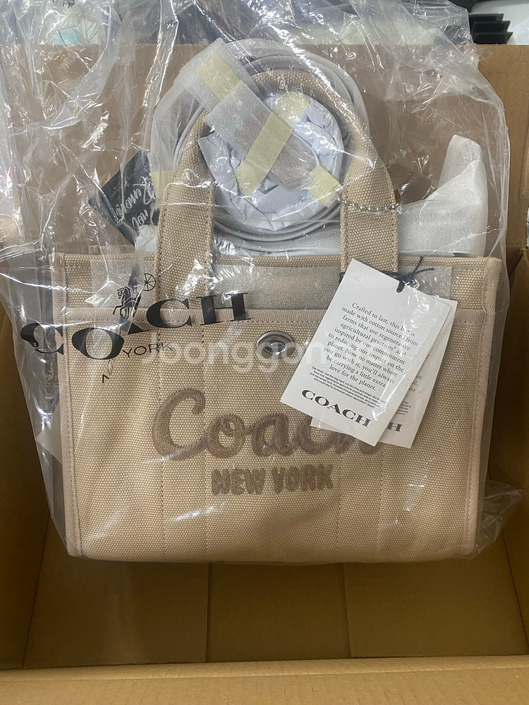코치 Coach 카고 토트 핸드백--5