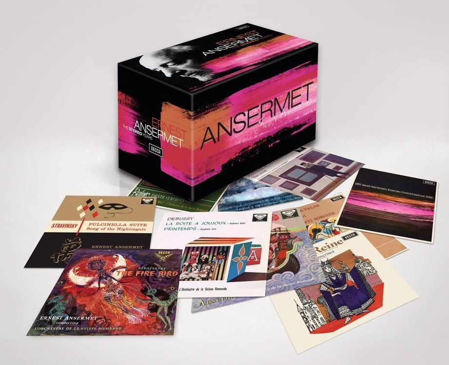 앙세르메 앙세르망 데카 스테레오 전집 88 CD 이미지