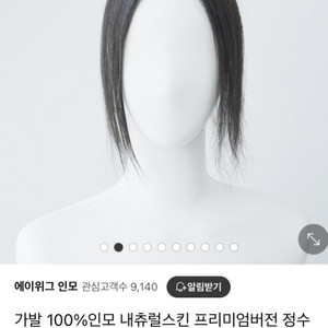 에이위그 정수리 가발