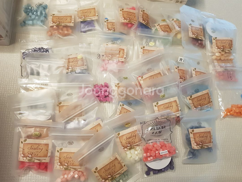 실링왁스 랜덤왁스 250알 (고급왁스 포함)--6