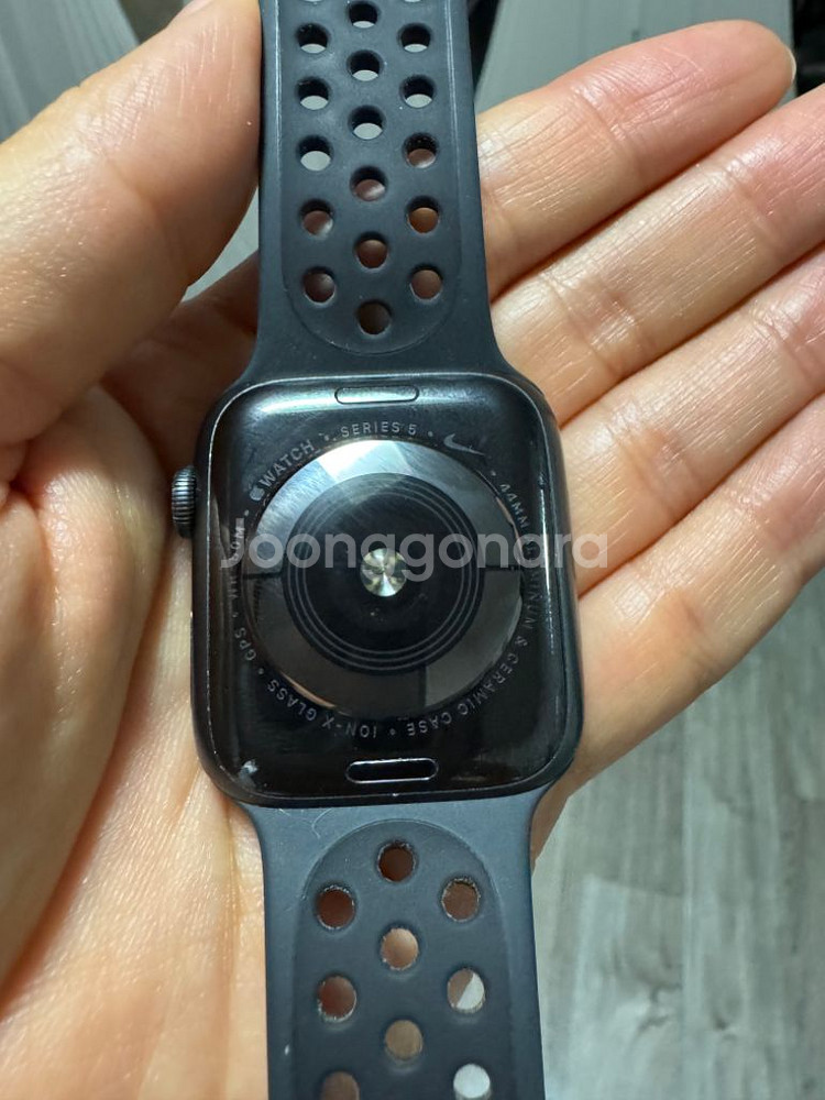 애플워치5 나이키 gps 스그 44mm 박스x--1