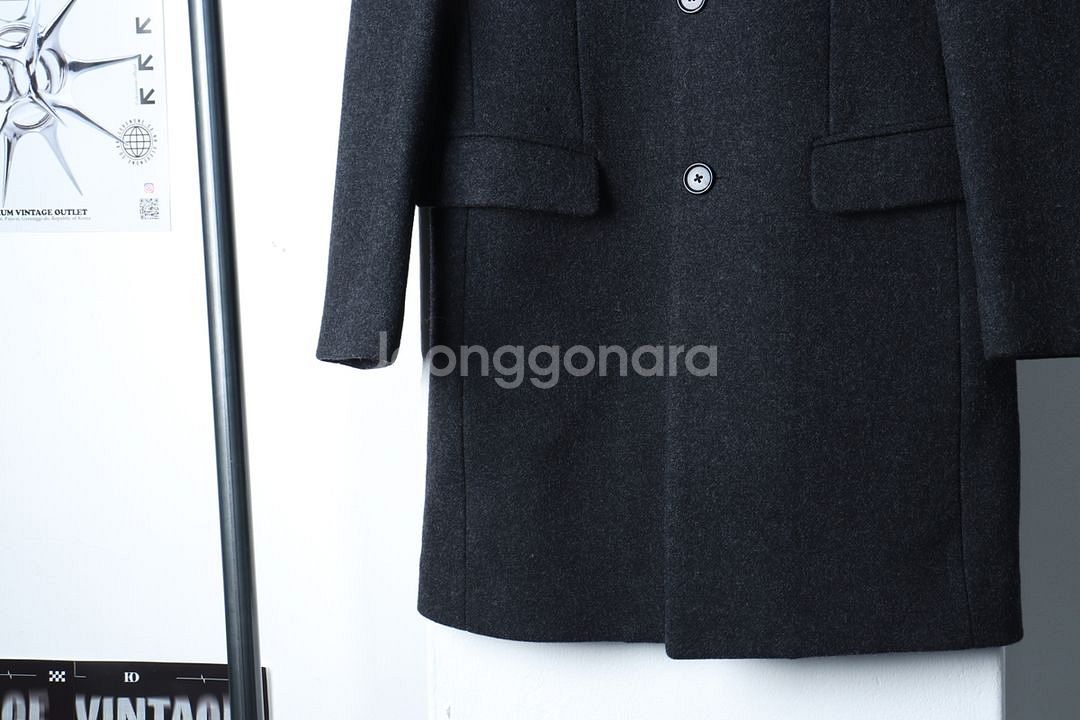 (M) 시스템 코트자켓 그레이 울 올드스쿨--3