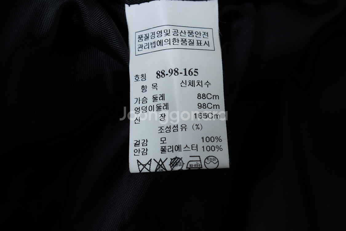 W(S) 시스템 코트자켓 블랙 울 올드스쿨--5