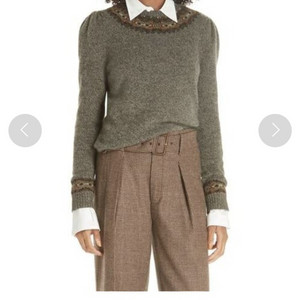 폴로 랄프로렌 울 알파카 캐시미어 혼방 스웨터