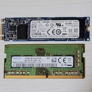 [반택포함] 노트북 DDR4 8G+SSD M.2 128