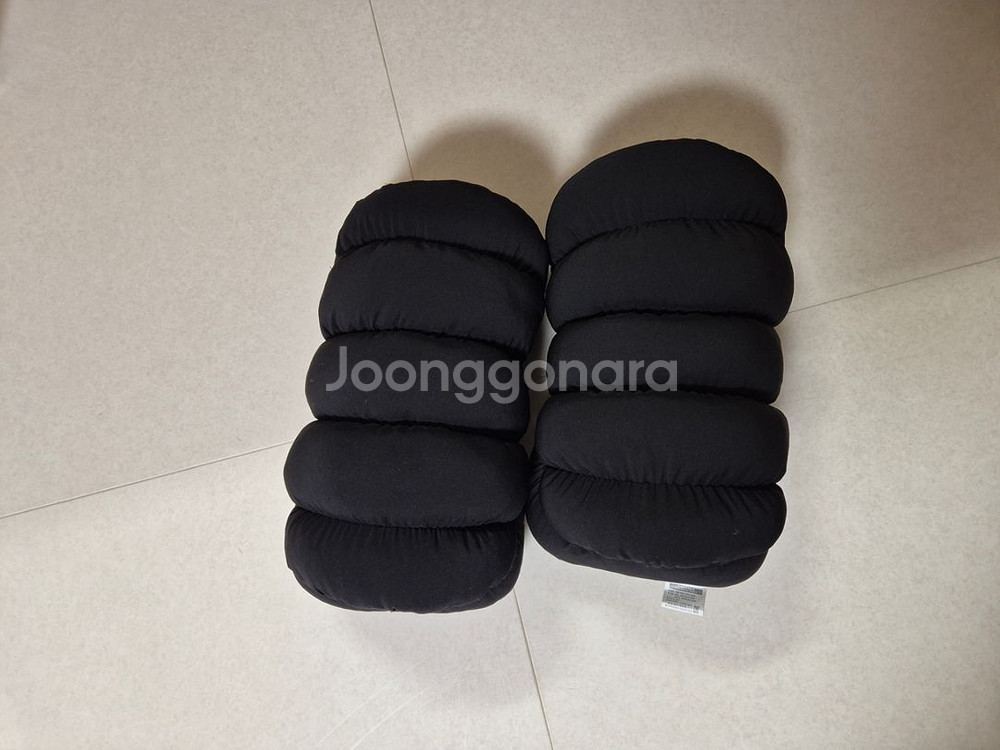 (차량용목쿠션) 시크릿 뉴더블 브레드목쿠션 벨크로 타입--1