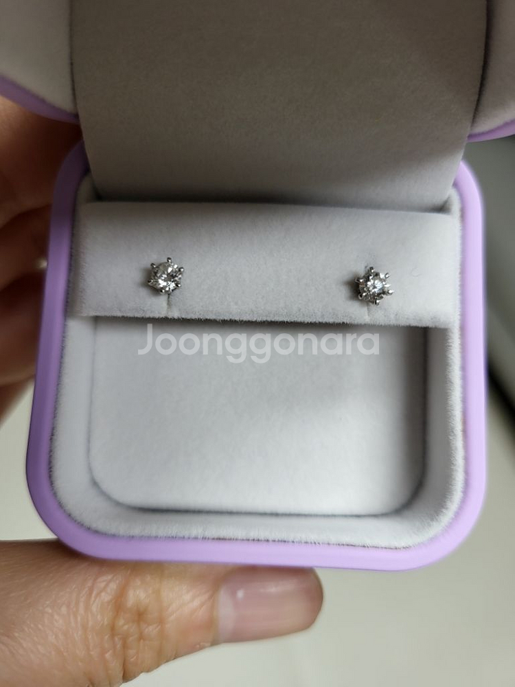 골든듀 2부 18k 다이아 귀걸이--2