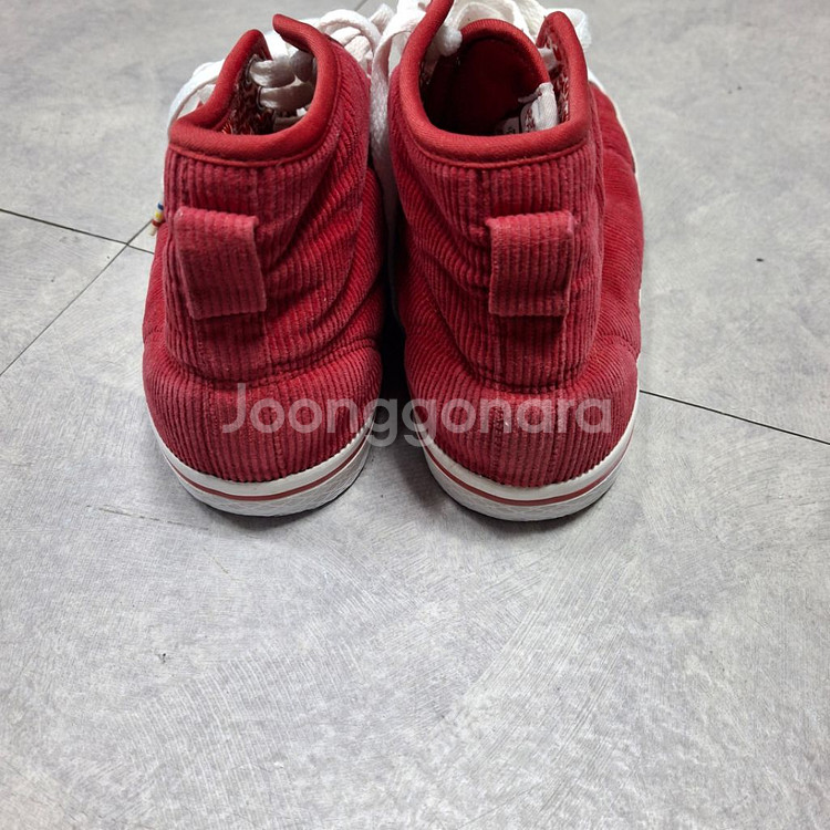 아디다스 화이트 레드 스니커즈 G02713(270)--5